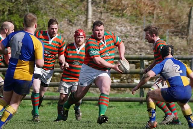 Ollie Cole produced the game's highlight against Matlock EMN-160418-161810002