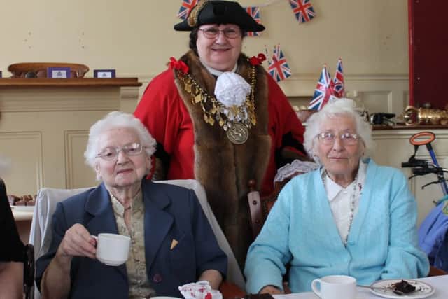 Queen Elizabeth II's 90th birthday celebrations at The Sessions House, Louth, on Thursday April 21.