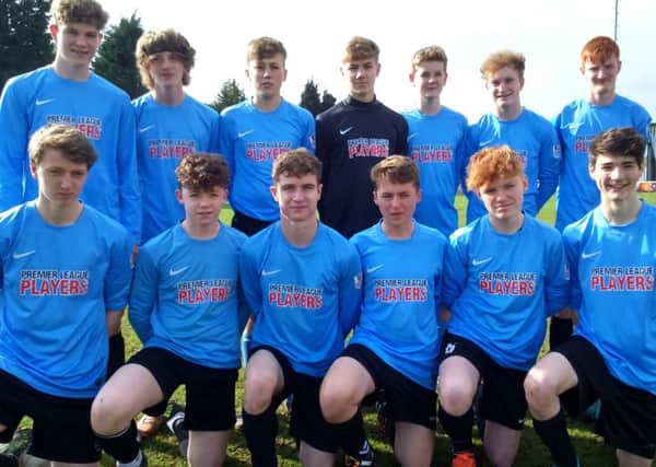 Vale Academy's Year 11 footballers retained the Scunthorpe and District Schools Cup EMN-160425-130648002