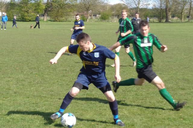 Jake Spybey was Mablethorpes man-of-the-match in their 5-0 defeat to North Somercotes EMN-160425-091320002