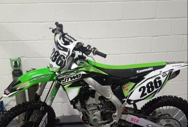 One of the stolen bikes.