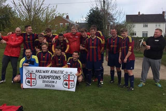 Railway Athletic won the Division Two title.
