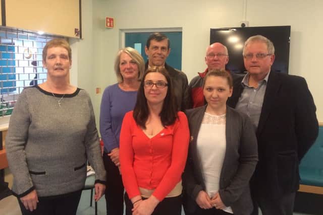 Members of Westside Surgery Focus Group who have launched a Pilgrim SOS campaign.