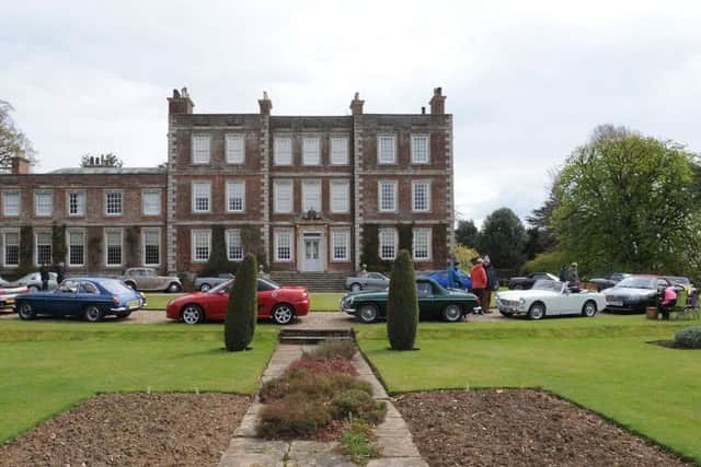 MG Car Club at Gunby Hall.