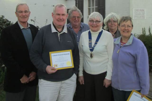 Woodhall Spa Lions have welcomed five new members EMN-160426-124122001