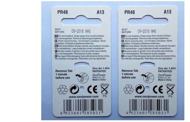 If you wearing a hearing aid, please make sure to check the expiry dates on the packaging. Some are being recommended to not be used.