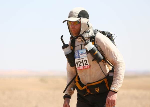 Craig Williams enduring the toughest footrace on Earth