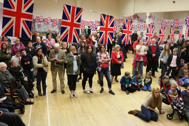 Crowds of all ages enjoyed the Queen's 90th birthday celebrations in Metheringham