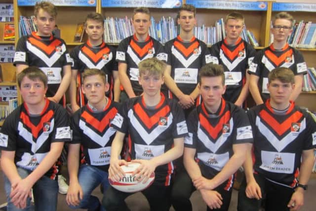Cordeaux Academy's Year 11 rugby team EMN-160605-162541002