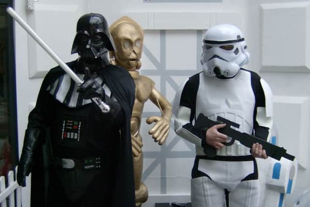 Star Wars characters will be at the Hildreds Shopping Centre.