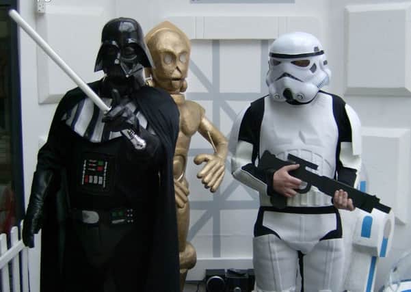 Star Wars characters will be at the Hildreds Shopping Centre.