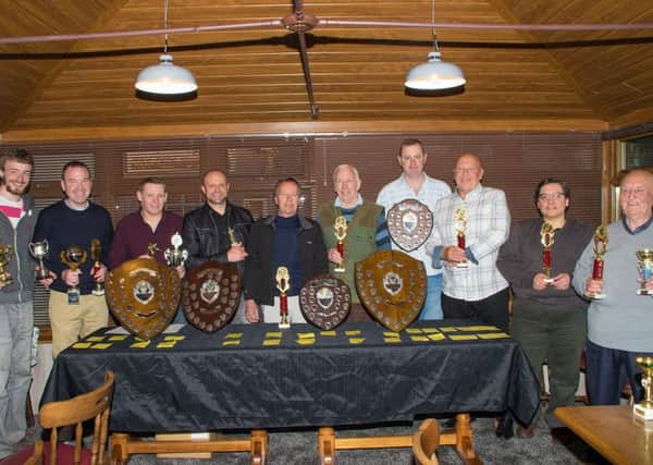 North Somercotes Snooker Club trophy winners EMN-160428-123248002