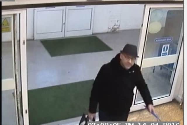 Do you recognise this man?