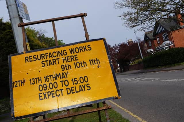 Resurfacing work is underway in Market Rasen EMN-160605-102049001