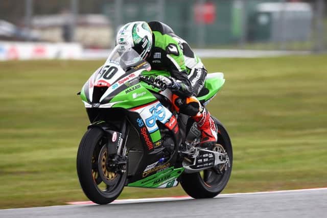 Peter Hickman in action at Oulton. Photo: Dave Yeomans.