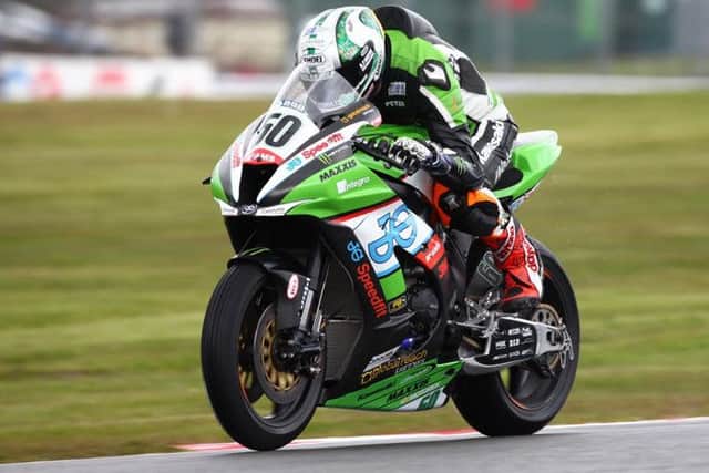 Peter Hickman in action at Oulton. Photo: Dave Yeomans.