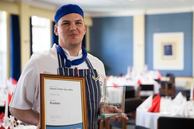 Chef Cpl Stan Bradder, Runner up Caterer of the Year. Photo: SAC Jack Welson EMN-160305-152856001