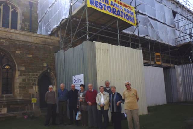 Members of the Fund-raising commitee at St Mary's Church EMN-160605-103800001