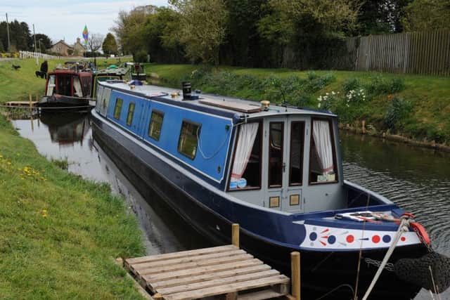 South Kyme boat gathering and scarecrow competition EMN-160605-115910001