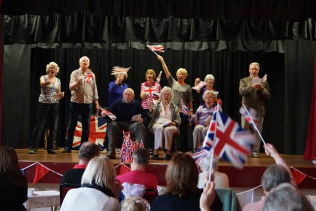 The U3A Singers performing at the recent hall open day event EMN-160425-162857001