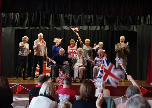 The U3A Singers performing at the recent hall open day event EMN-160425-162857001