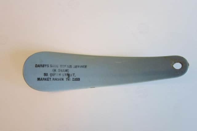 Shaw shoehorn. Picture Rase Heritage Society EMN-160516-125129001