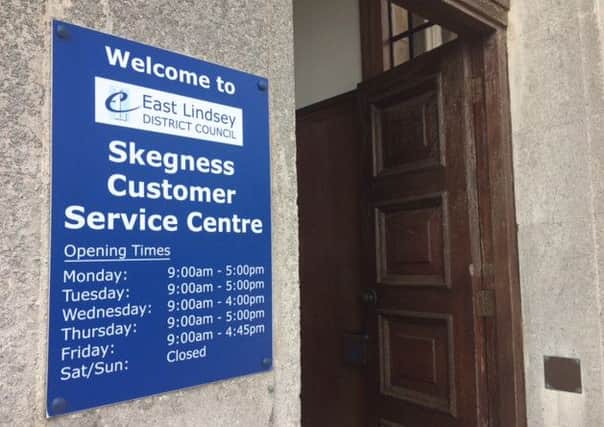 Opening hours at the Community Access Point in Skegness could be slashed under new proposals by East Lindsey District Council to meet rising demands for telephone and online services. ANL-160517-094918001