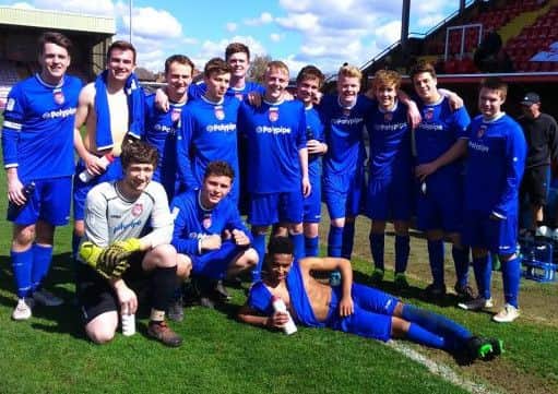 Horncastle Town Development Team take a well deserved break.