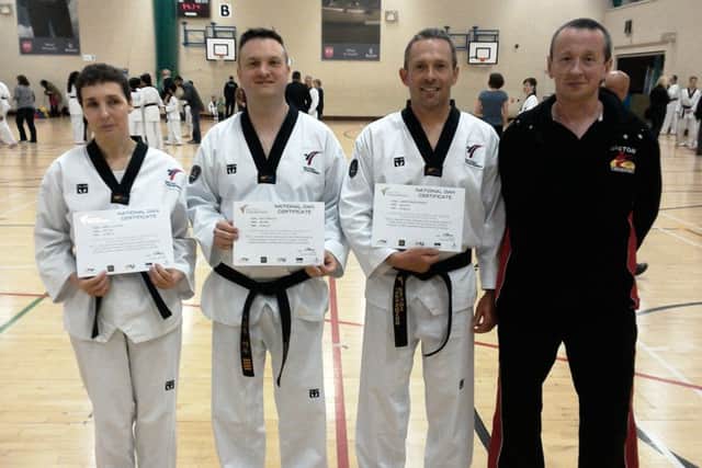 Boston Taekwondo celebrated grading success.
