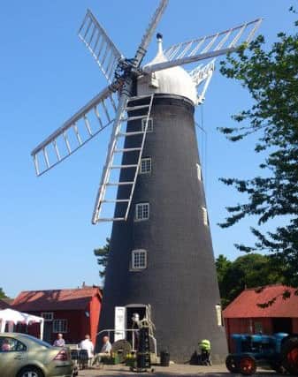 The windmill in Burgh le Marsh. ANL-161005-154052001