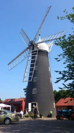The windmill in Burgh le Marsh. ANL-161005-154052001
