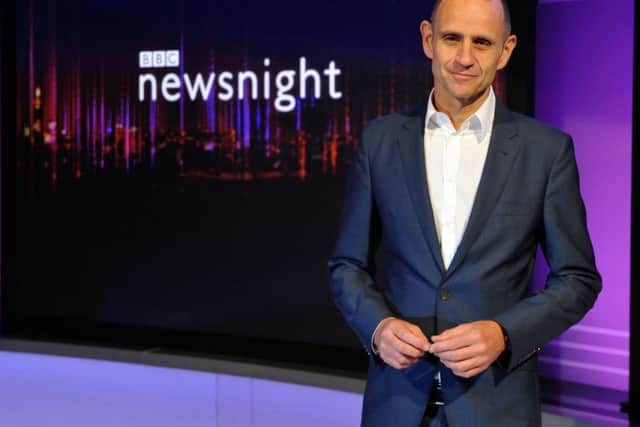 Programme Name: Newsnight - TX: n/a - Episode: n/a (No. n/a) - Picture Shows: Evan Davis - (C) BBC - Photographer: Jeff Overs BBC Two