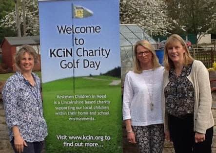 Event organisers Steph Thorne, Lucy Lee and Alexandra Howard of Kesteven Children in Need.