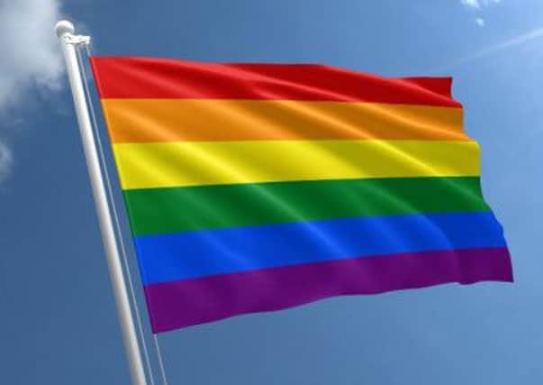 LGBT rainbow flag. EMN-160515-151534001