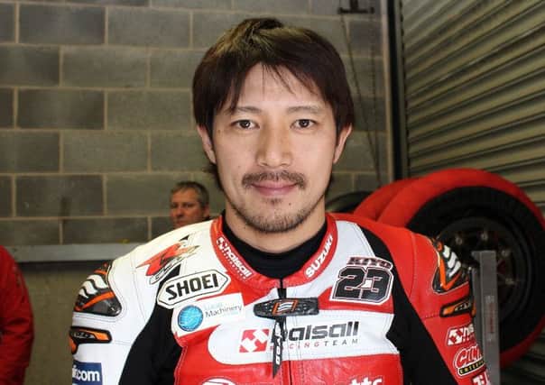 Japanese race ace Ryuichi Kiyonari EMN-160516-092729002