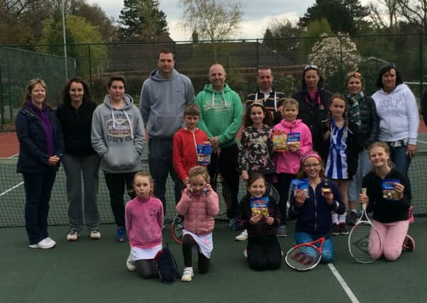 Woodhall Spa Tennis Club minis tournament.