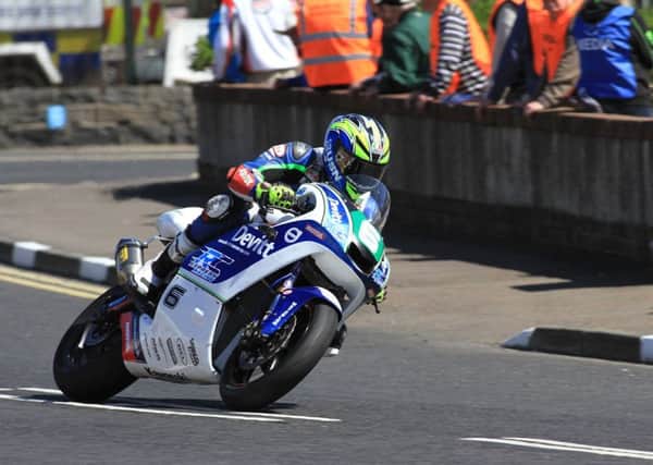Ivan Lintin in action at the North West 200. Photo: Baylon McCaughey