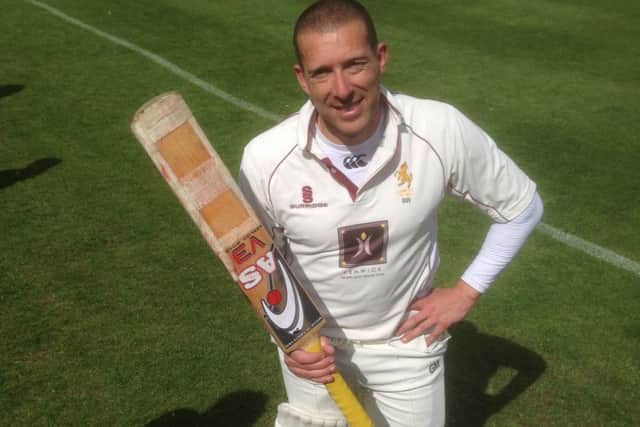 Man-of-the-match Stewart West