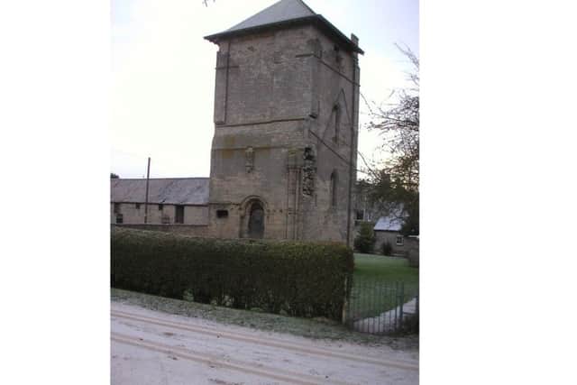 The Preceptory Tower at Temple Bruer. EMN-160517-160132001
