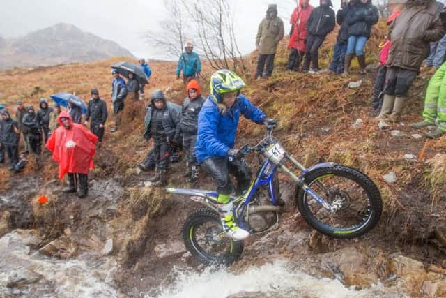 High water levels made life extra difficult for Emma Bristow and co at the Scottish Six Days Trial EMN-160519-115529002