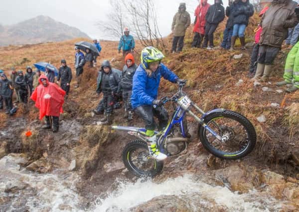 High water levels made life extra difficult for Emma Bristow and co at the Scottish Six Days Trial EMN-160519-115529002