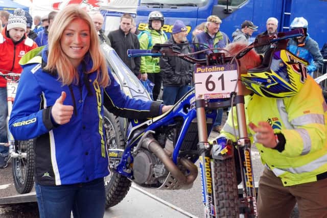Emma Bristow and her trusty Sherco EMN-160519-115517002