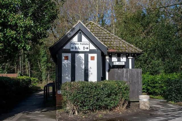The public toilets in Woodhall Spa EMN-160519-153631001