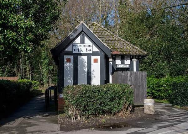 The public toilets in Woodhall Spa EMN-160519-153631001