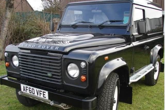The Land Rover stolen from Grainthorpe EMN-160522-093523001