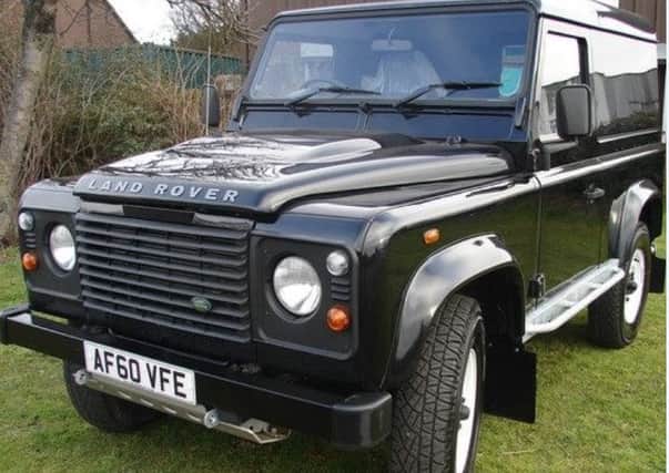 The Land Rover stolen from Grainthorpe EMN-160522-093523001