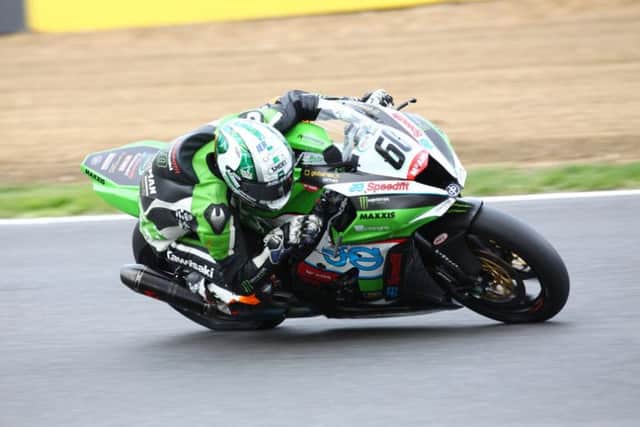 Peter Hickman in action at Brands Hatch.