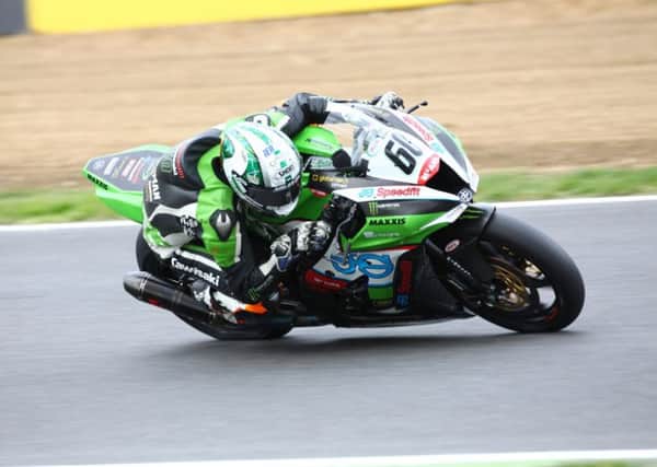 Peter Hickman in action at Brands Hatch.