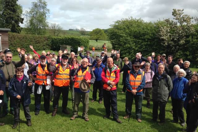 Wolds Walking Fesrival launch at Donington on Bain EMN-160523-123410001