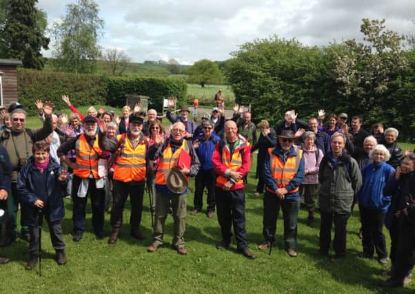 Wolds Walking Fesrival launch at Donington on Bain EMN-160523-123410001